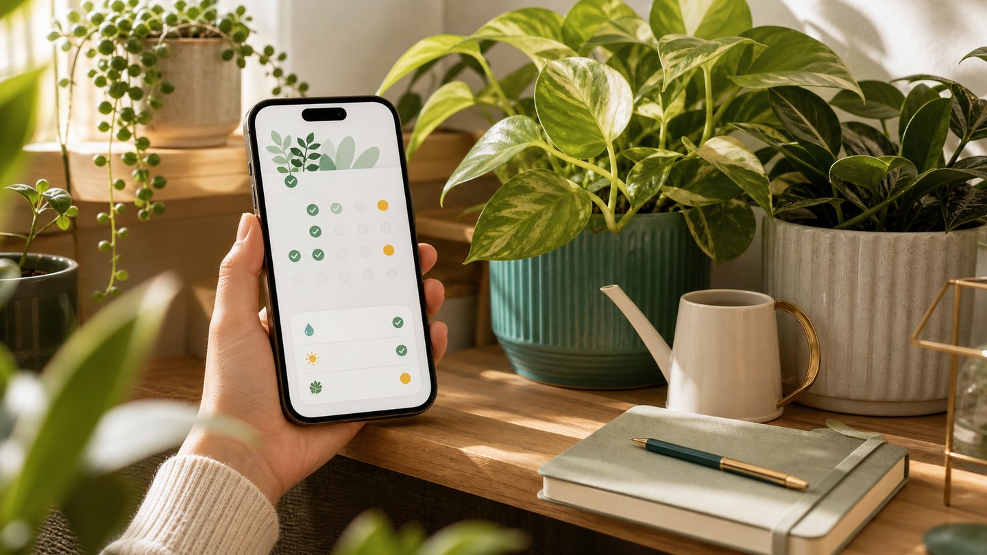 Plant care reminders guide