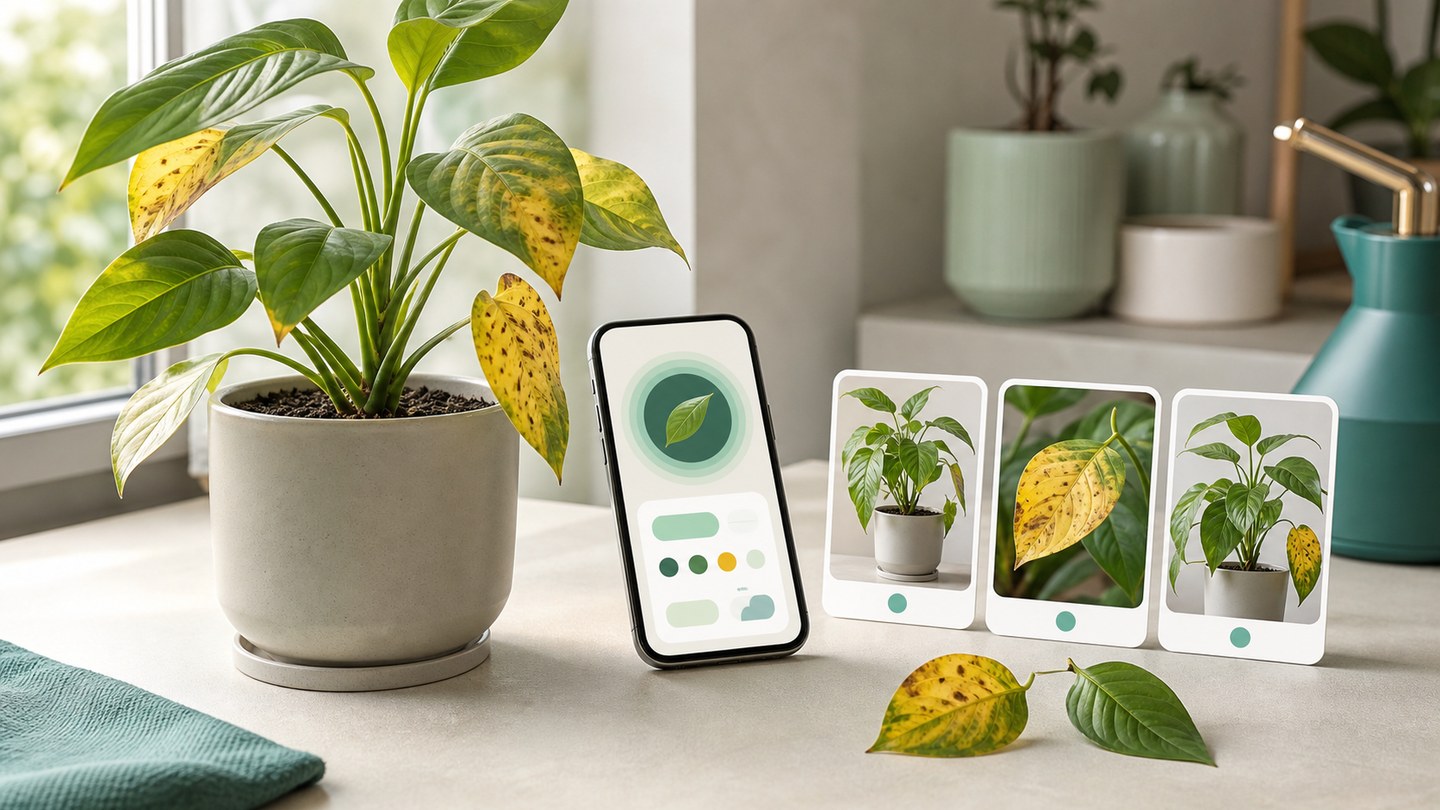 How to scan a sick plant in Planture