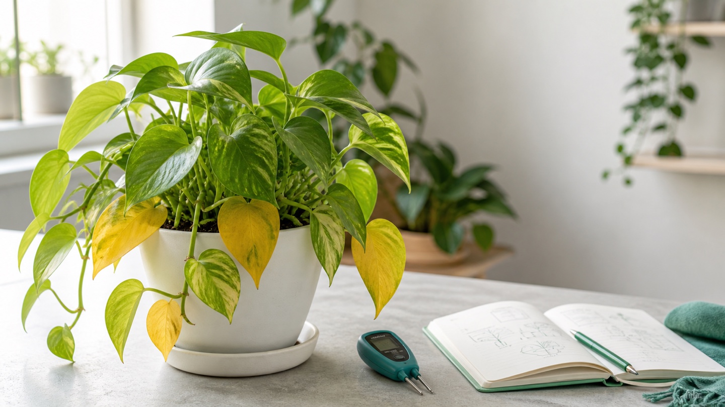 Why are my plant leaves turning yellow?